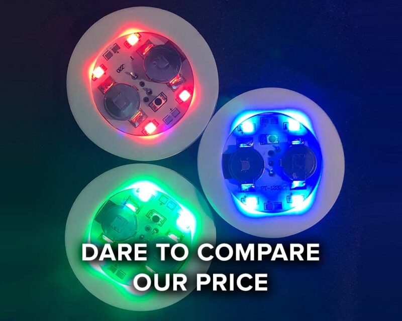 dare to compare our price, LED Bottle Stickers